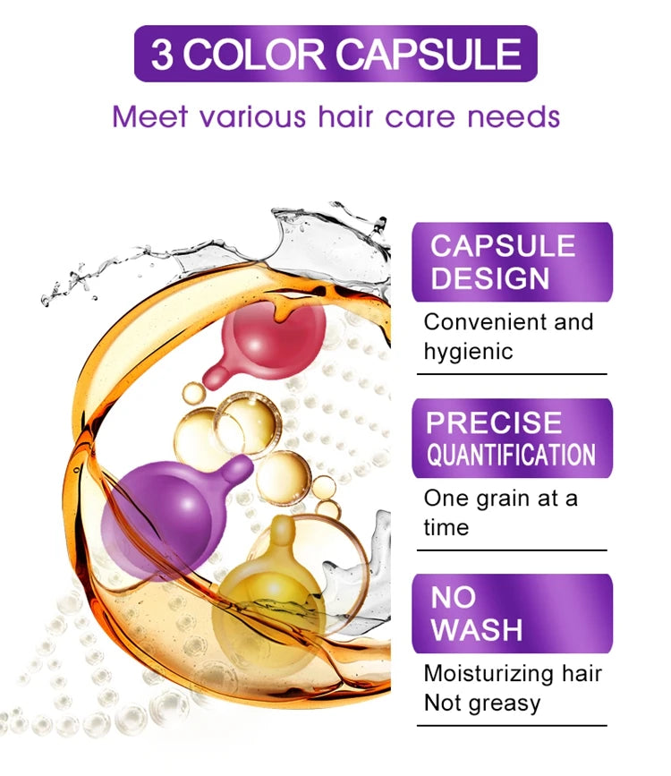 Cápsulas de Vitaminas para Cabello Sevich con Keratina y Aceite de Argán