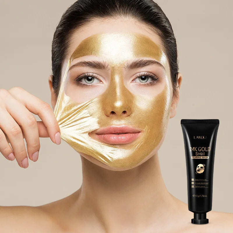 Mascarilla Peel-Off de Oro 24K y Caracol