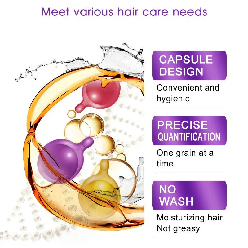 Cápsulas de Vitaminas para Cabello Sevich con Keratina y Aceite de Argán