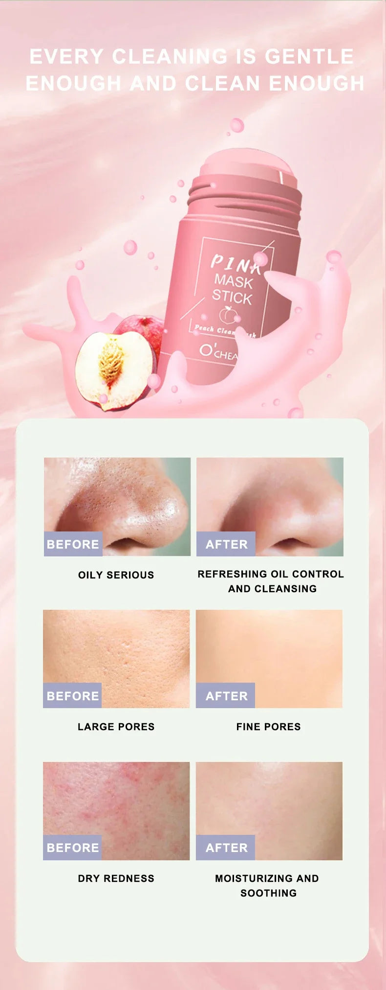 Stick de Mascarilla Facial Purificante