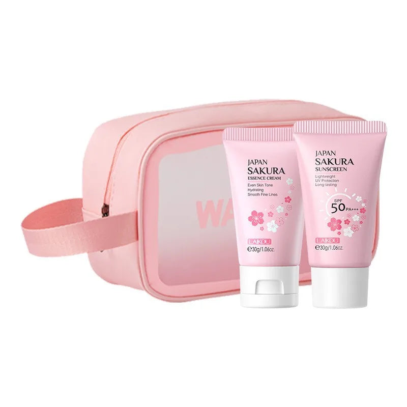 Set de Cuidado Facial Sakura LAIKOU – 7 Piezas