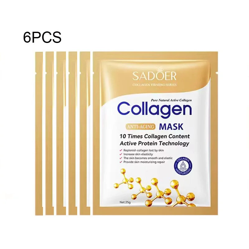 Mascarilla Facial de Colágeno Reafirmante e Hidratante
