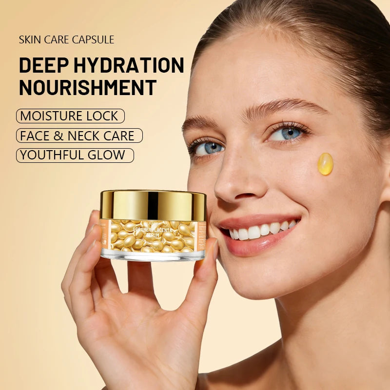 Cápsulas Faciales de Vitamina E Hidratantes