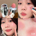 Colorete Líquido Aterciopelado Mate con Esponja Aplicadora - Efecto Natural Larga Duración