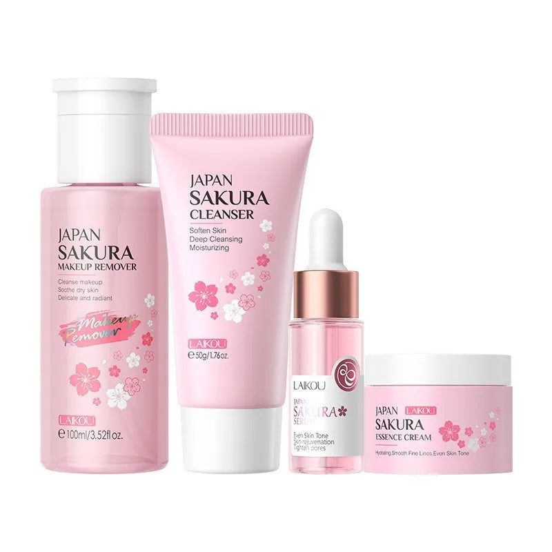 Set de Cuidado Facial Sakura LAIKOU – 7 Piezas