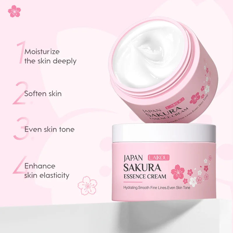 Kit Completo de Cuidado Facial Sakura LAIKOU – 6 y 9 Piezas