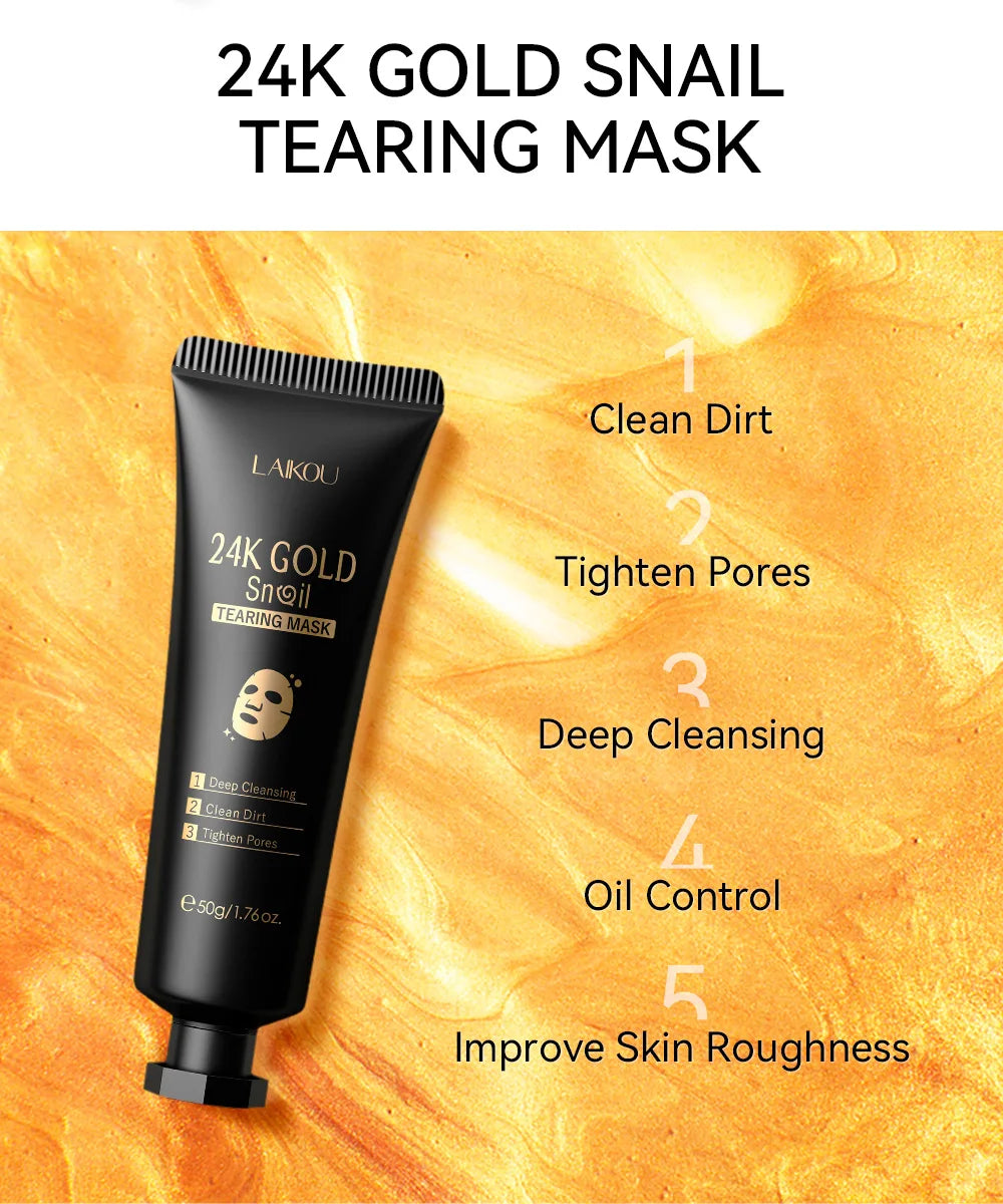 Mascarilla Peel-Off de Oro 24K y Flor de Cerezo