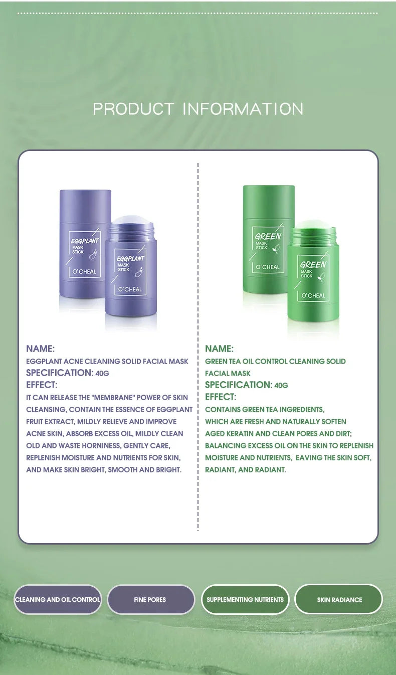 Stick de Mascarilla Facial Purificante