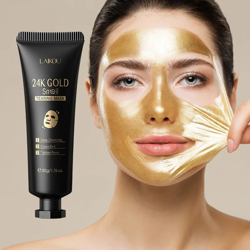 Mascarilla Peel-Off de Oro 24K y Flor de Cerezo