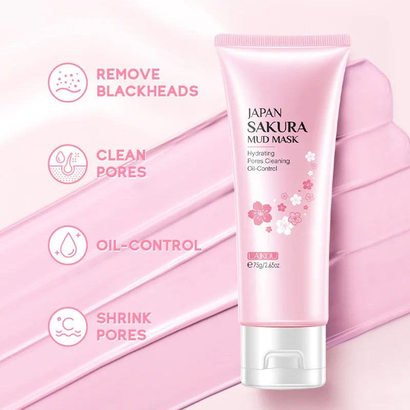 Kit Completo de Cuidado Facial Sakura LAIKOU – 6 y 9 Piezas