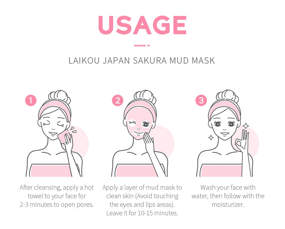 Kit Completo de Cuidado Facial Sakura LAIKOU – 6 y 9 Piezas