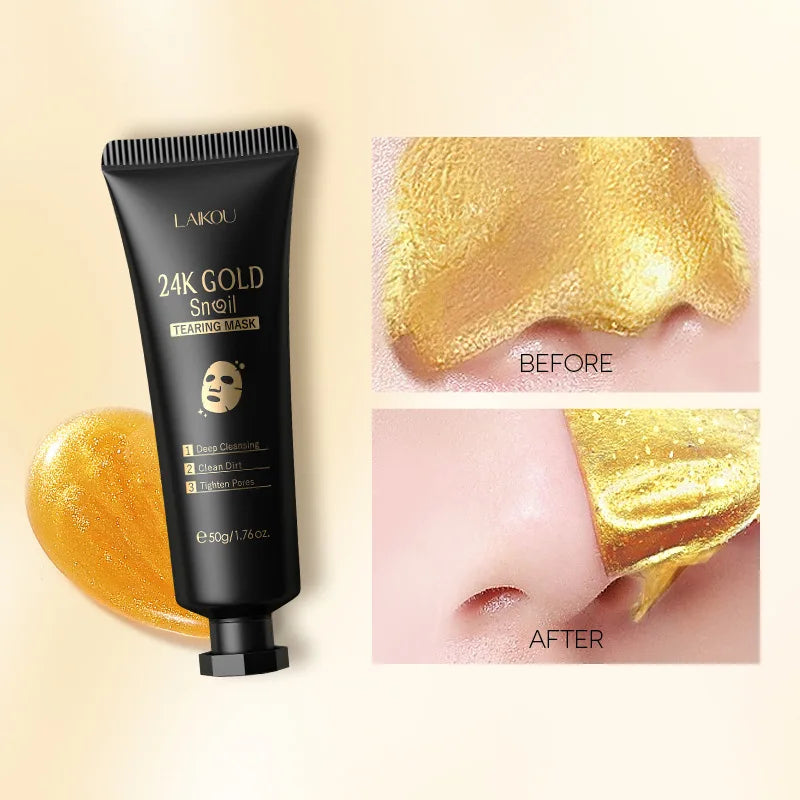 Mascarilla Peel-Off de Oro 24K y Flor de Cerezo